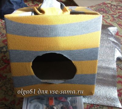 Обтягиваем коробку Обтягиваем коробку