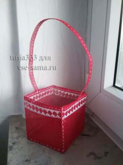 Мастер-класс - Корзиночка с цветами, фото 3 Мастер-класс - Корзиночка с цветами, фото 3