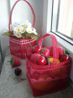 фото - Корзиночка с цветами фото - Корзиночка с цветами