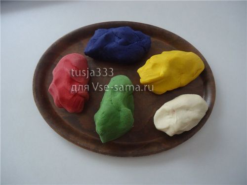 Украшения и картина Клубнички из соленого теста от tusja333, 4 Украшения и картина Клубнички из соленого теста от tusja333, 4