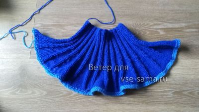 вяжем нужную высоту манишки вяжем нужную высоту манишки