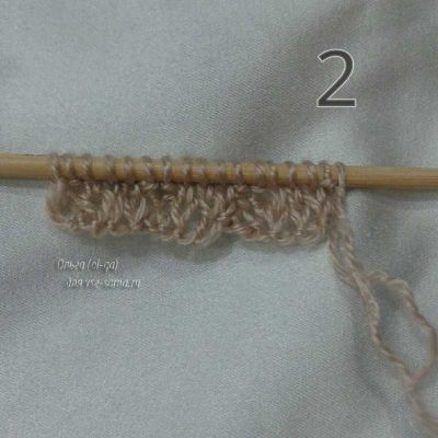 вяжем бросовой нитью вяжем бросовой нитью