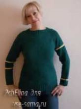 Пуловер спицами, фото Пуловер спицами, фото