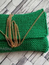 Сумка из толстой хлопковой пряжи, фото Сумка из толстой хлопковой пряжи, фото