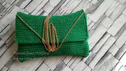 Сумка из толстой хлопковой пряжи, фото Сумка из толстой хлопковой пряжи, фото