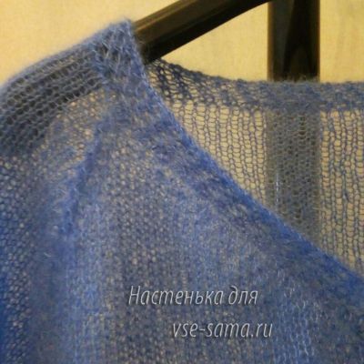 вяжем планку горловины вяжем планку горловины