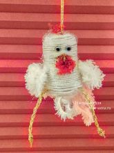 МК - Елочная игрушка Петушок из пробки, фото МК - Елочная игрушка Петушок из пробки, фото