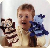 Кукольный театр из вязаных игрушек Кукольный театр из вязаных игрушек