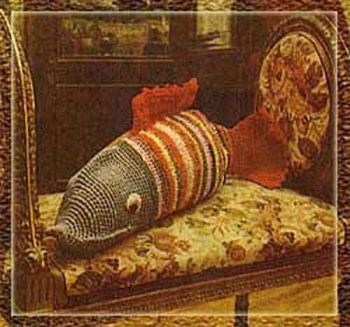 Диванная подушка Рыба Диванная подушка Рыба