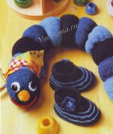 Игрушка Нарядная гусеница Игрушка Нарядная гусеница