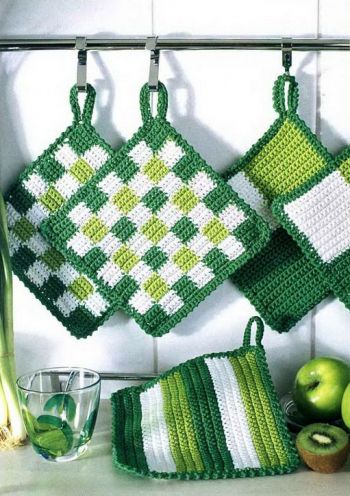 Квадратная, практичная прихватка Квадратная, практичная прихватка