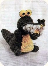 Мягкая игрушка - Крокодил Мягкая игрушка - Крокодил