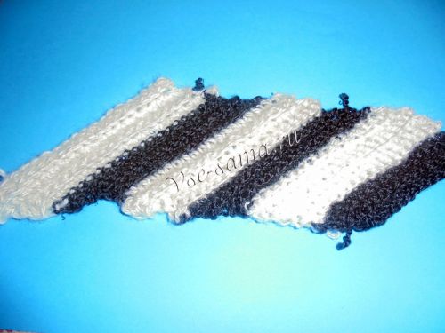 Новогодняя сосулька крючком, фото 9 Новогодняя сосулька крючком, фото 9