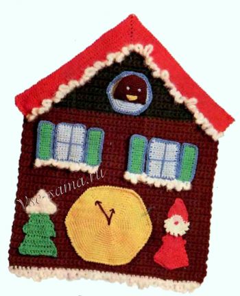 Новогодние часы с кукушкой, фото Новогодние часы с кукушкой, фото