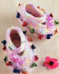 Пинетки с бантиками Пинетки с бантиками