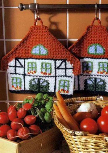 Прихватка - Старинная идиллия Прихватка - Старинная идиллия