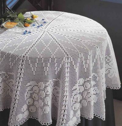 Скатерть с гроздьями винограда, фото Скатерть с гроздьями винограда, фото