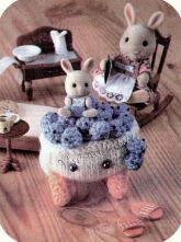 Вязаная игрушка - Ванночка с пузырьками Вязаная игрушка - Ванночка с пузырьками