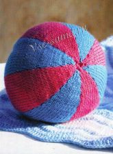 Вязаная игрушка Веселый футбол Вязаная игрушка Веселый футбол