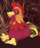 Вязаный петух Вязаный петух