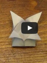 Бутон тюльпана (объемный) - Оригами, фото Бутон тюльпана (объемный) - Оригами, фото