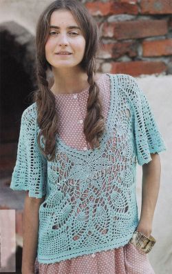 Бирюзовый пуловер Звезда Бирюзовый пуловер Звезда