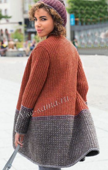 Пальто и шапка с помпоном, фото Пальто и шапка с помпоном, фото