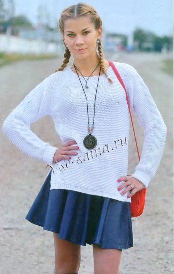 Пуловер Ариэль, фото модели Пуловер Ариэль, фото модели