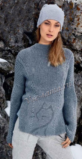 Пуловер из верблюжьей шерсти, фото Пуловер из верблюжьей шерсти, фото