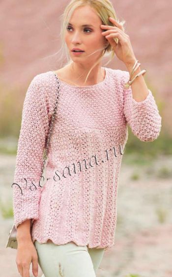 Трапециевидный пуловер, фото Трапециевидный пуловер, фото