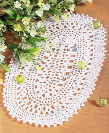 Овальная салфетка, фото Овальная салфетка, фото