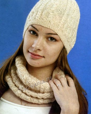 Женский комплект "Теплая осень", фото Женский комплект "Теплая осень", фото