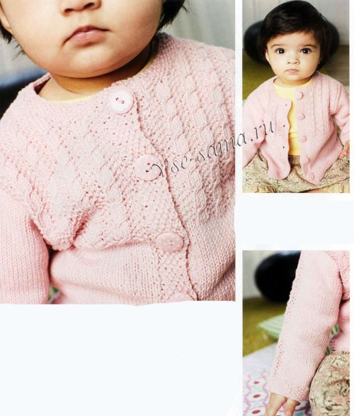 Детский жакетик спицами, фото 2 Детский жакетик спицами, фото 2