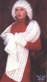 Комплект - шарф, варежки, перчатки Комплект - шарф, варежки, перчатки