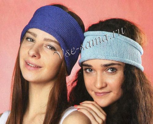 Две повязки на голову, фото Две повязки на голову, фото