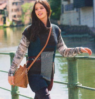 Туника в стиле пэчворк, фото Туника в стиле пэчворк, фото