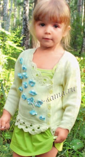 Жакет с бабочками, фото Жакет с бабочками, фото