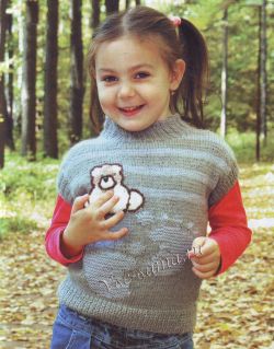 Жилет детский с вышивкой, фото Жилет детский с вышивкой, фото