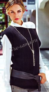 Безрукавка из кашемира Безрукавка из кашемира