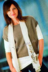 Безрукавка цвета хаки Безрукавка цвета хаки