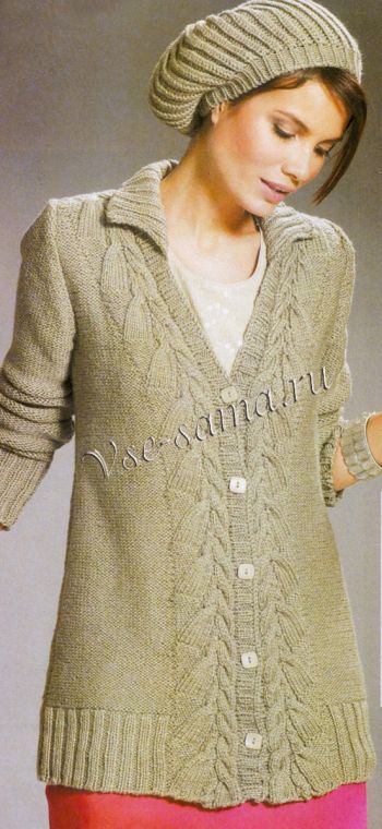 Кардиган и шапочка, фото Кардиган и шапочка, фото