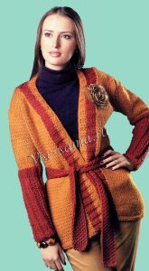 Кардиган с поясом Кардиган с поясом