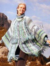 Накидка с косами Накидка с косами