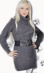 Платье серого цвета Платье серого цвета