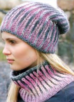 Шапочка и съемный воротник, фото Шапочка и съемный воротник, фото