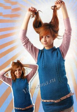 Туника с косами Туника с косами