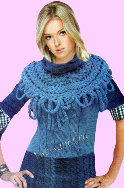 Жилет и воротник, фото Жилет и воротник, фото