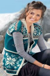 Жилет с жаккардовыми узорами Жилет с жаккардовыми узорами