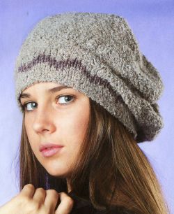 Берет с орнаментом на планке, фото Берет с орнаментом на планке, фото