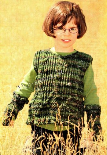 Безрукавка и нарукавники, фото Безрукавка и нарукавники, фото